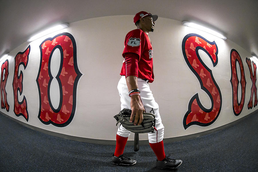 Mookie Betts #35 Photograph by Billie Weiss/Boston Red Sox