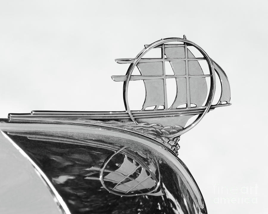 35 Plymouth hood Ornament #35 Photograph by Dennis Hedberg
