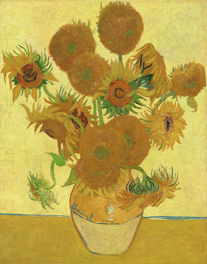 Vincent Van Gogh Painting - Sunflowers #35 by Vincent van Gogh