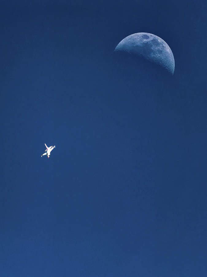 The U.S.A.F. Thunderbirds #36 Photograph by Ron Dubin