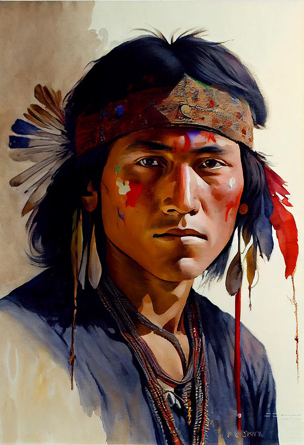 american indian boy