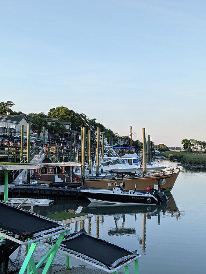 Views And Scenes At Murrells Inlet South Of Myrtle Beach South C #35 Photograph by Alex Grichenko