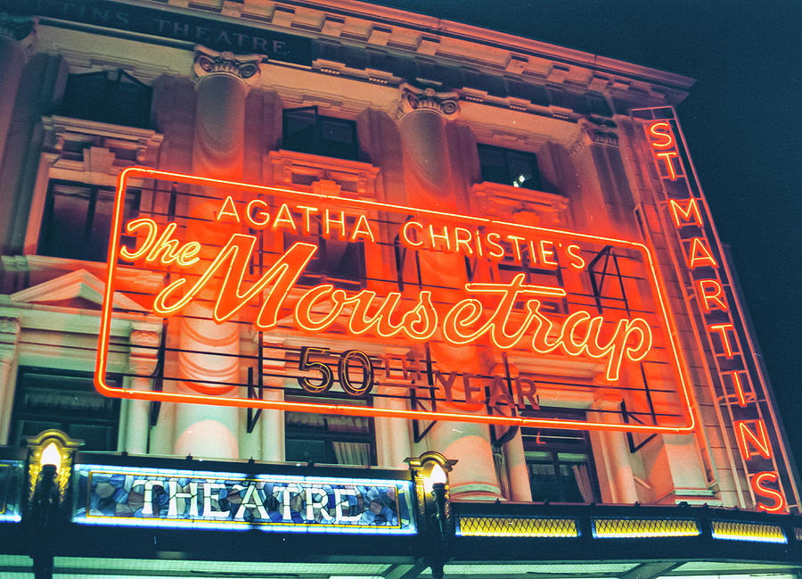 35mm Film image of Agatha Christies The Mousetrap  Photograph by Matthew Bamberg