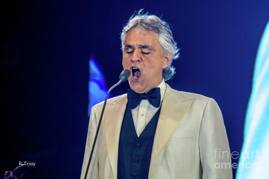 Andrea Bocelli in Concert #36 Photograph by Rene Triay FineArt Photos
