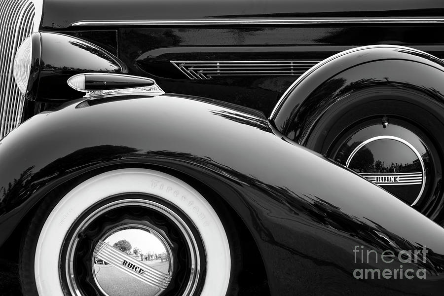 36 Black Buick #36 Photograph by Dennis Hedberg