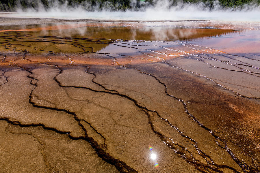 Grand Prismatic Spring in Yellowstone National Park #36 Photograph by Alex Grichenko