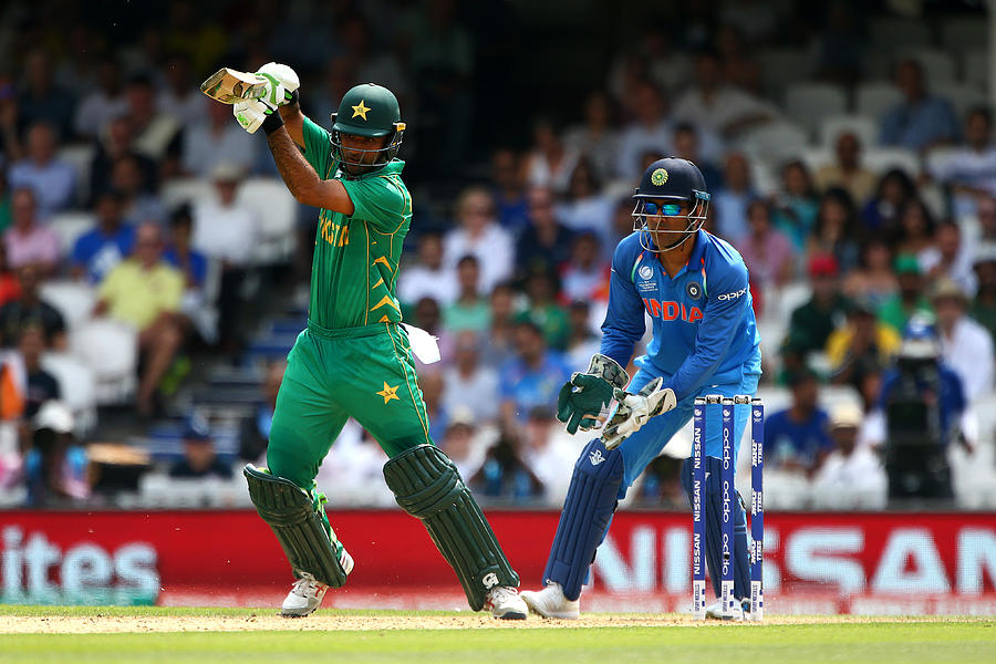 India v Pakistan - ICC Champions Trophy Final #36 Photograph by Charlie Crowhurst