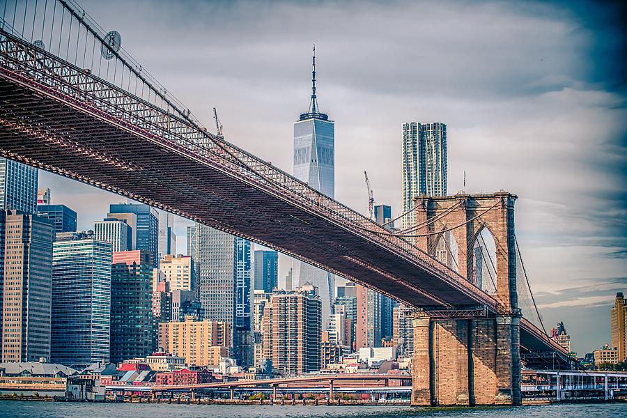 Lower Manhattan New York City Panorama #36 Photograph by Alex Grichenko