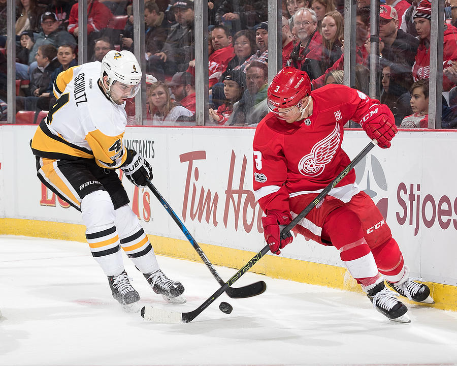 Pittsburgh Penguins v Detroit Red Wings #36 Photograph by Dave Reginek