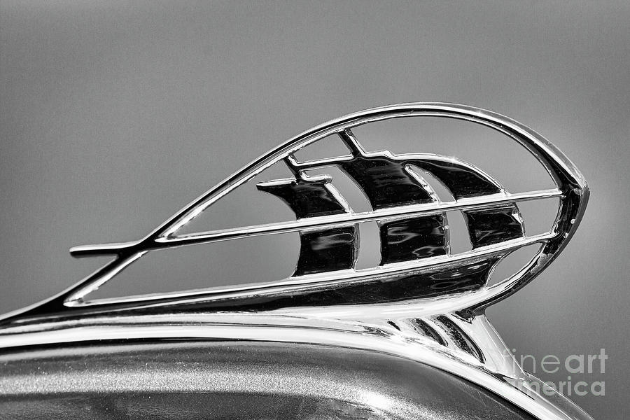 36 Plymouth Hood Ornament #36 Photograph by Dennis Hedberg