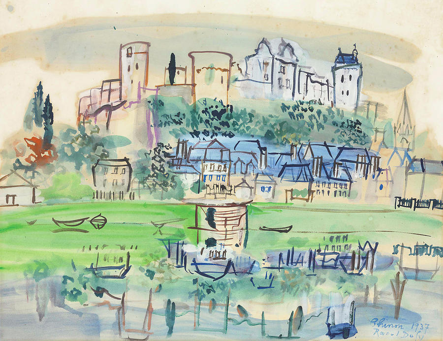 Raoul Dufy Painting By Achraf Hamdi Fine Art America   36 Raoul Dufy Achraf Hamdi 