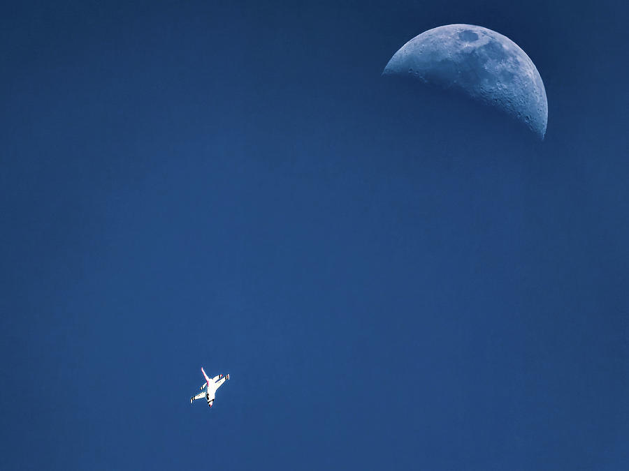 The U.S.A.F. Thunderbirds #40 Photograph by Ron Dubin