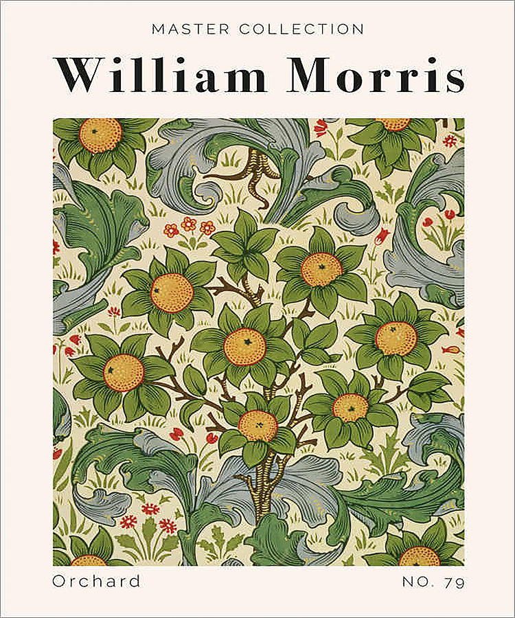 William Morris Painting by Noureddine Laaroussi - Pixels