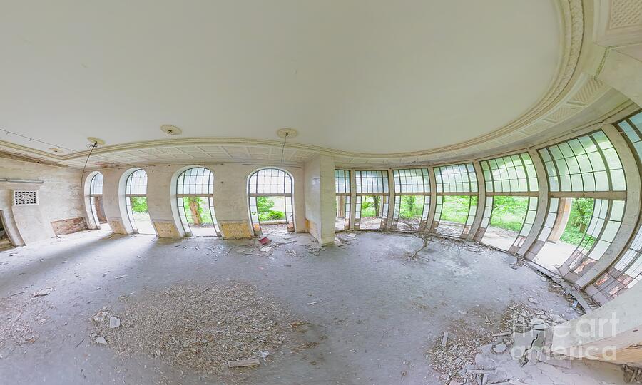 360 degree panorama of decaying hall in abandoned Sanatorium Metallurgist in Georgia Digital Art by Benny Marty 360 degree panorama of decaying hall in abandoned Sanatorium Metallurgist in Georgia Digital Art by Benny Marty