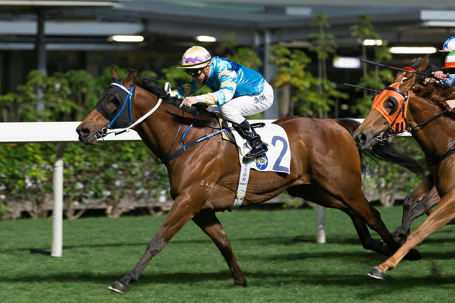 Horse Racing in Hong Kong - Happy Valley Racecourse #366 Photograph by Lo Chun Kit