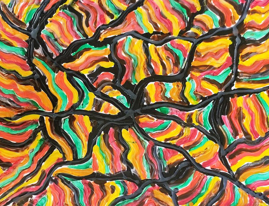Divine Tangles Painting