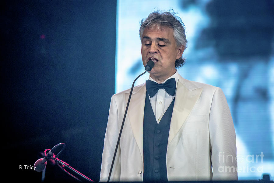 Andrea Bocelli in Concert #37 Photograph by Rene Triay FineArt Photos