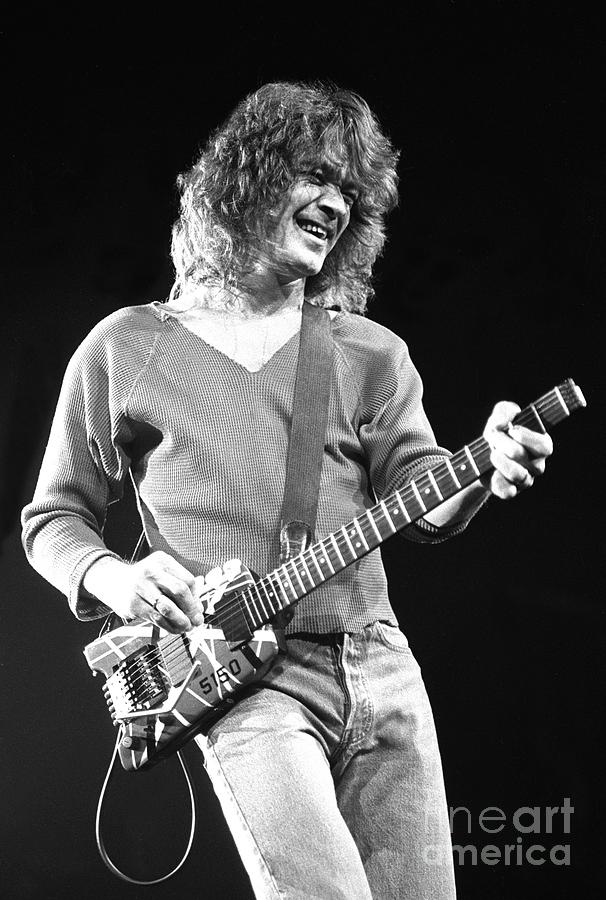 Eddie Van Halen Photograph by Concert Photos - Fine Art America