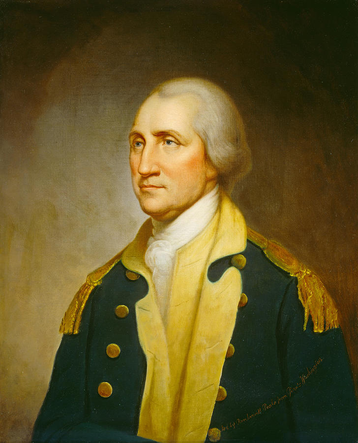 George Washington Painting by Rembrandt Peale - Fine Art America