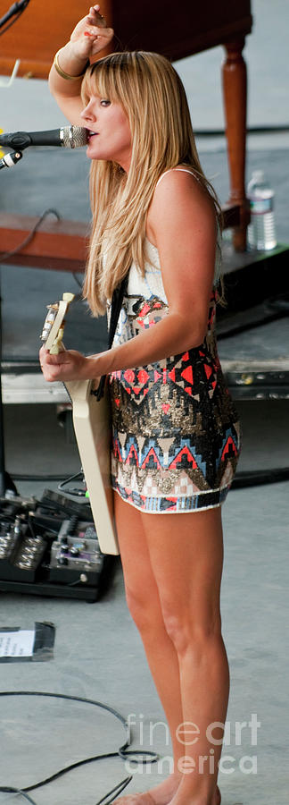 Grace Potter and the Nocturnals at Bonnaroo 2011 #38 Photograph by David Oppenheimer