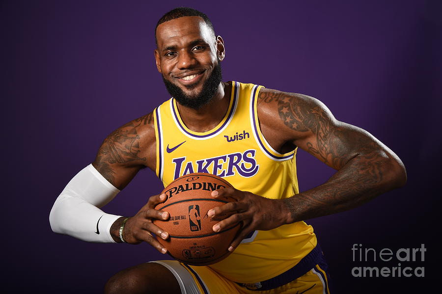 Lebron James Photograph by Andrew D. Bernstein