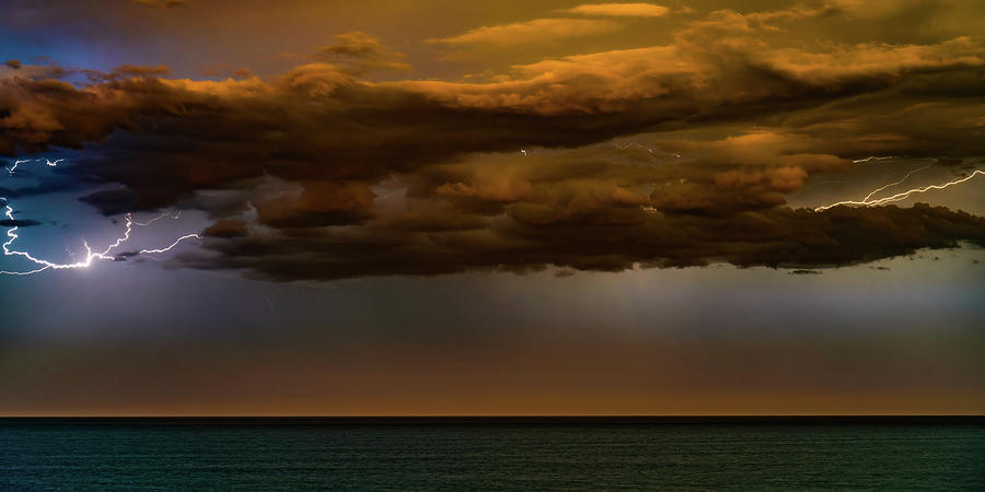 Lightning Storms Mazatlan Mexico #37 Photograph by Tommy Farnsworth