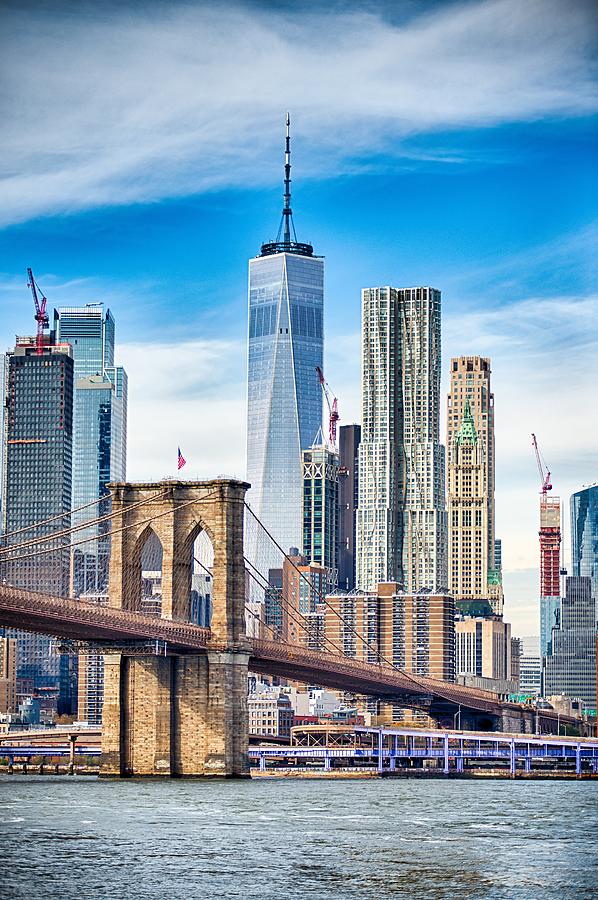 Lower Manhattan New York City Panorama #37 Photograph by Alex Grichenko