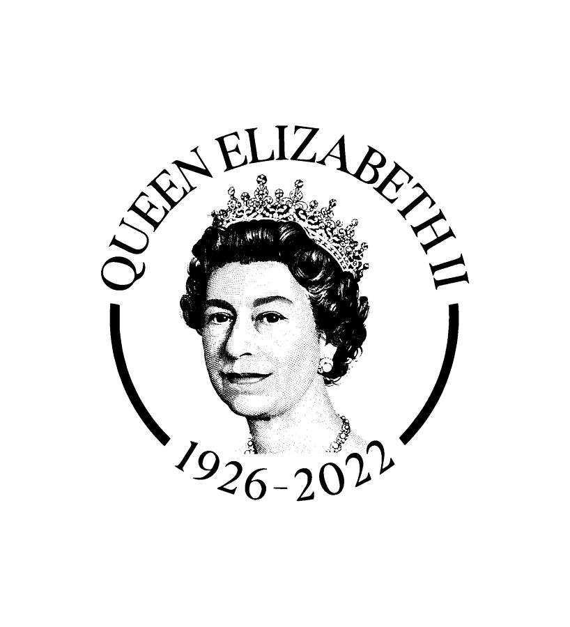 Rest In Peace Queen Elizabeth II Digital Art by Sharif Reechan | Pixels