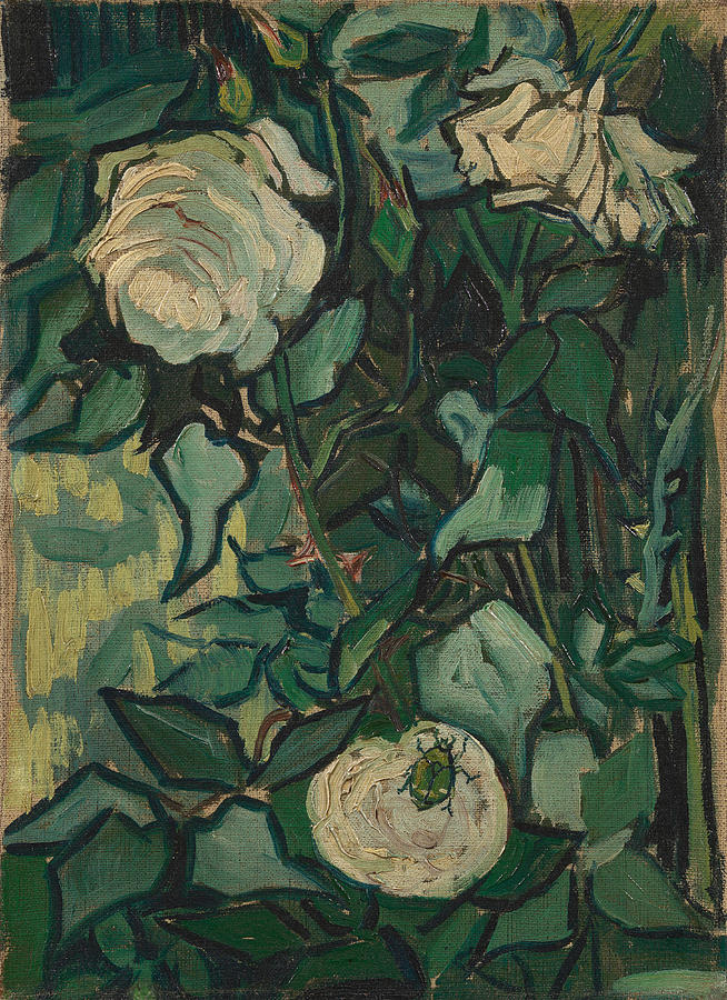 Roses #37 Painting by Vincent van Gogh