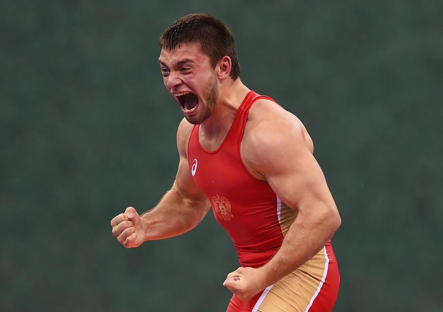 Wrestling Day 2: Baku 2015 - 1st European Games #37 Photograph by Matthias Hangst