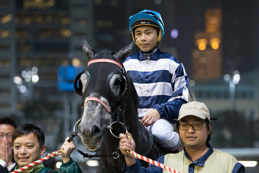 Horse Racing in Hong Kong - Happy Valley Racecourse #375 Photograph by Lo Chun Kit