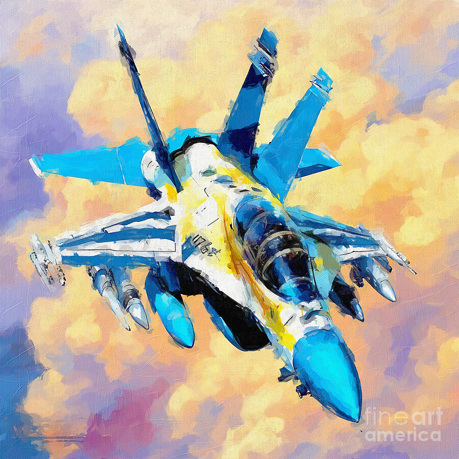 3782 Mcdonnell Douglas Cf 18 Hornet Multipurpose Fighter Us Air Force ...