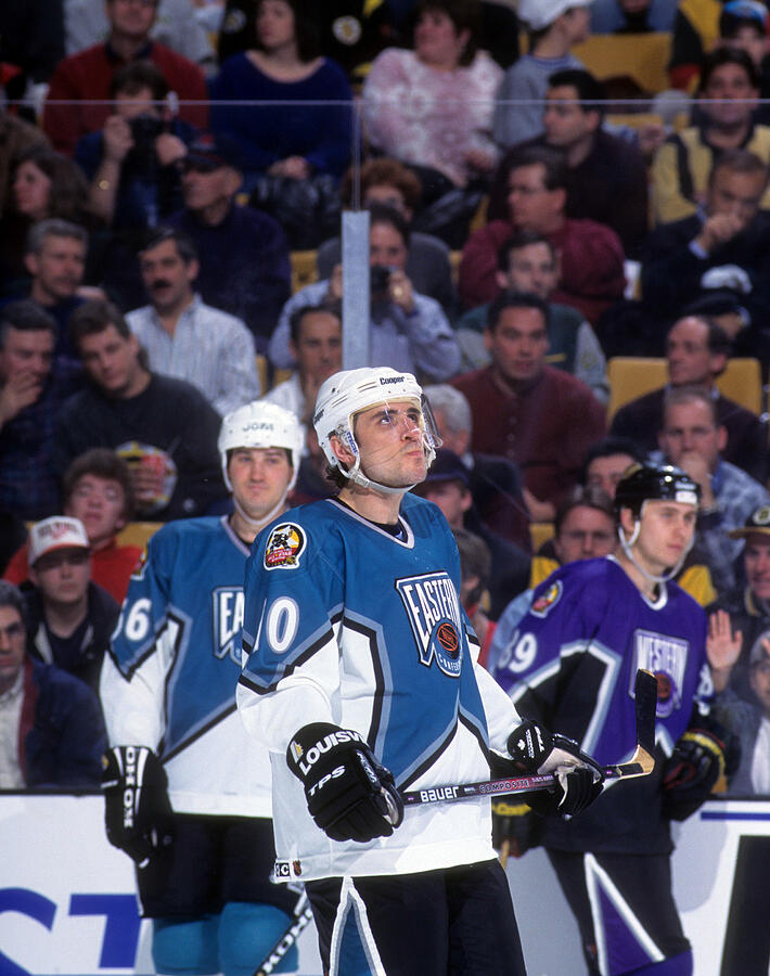 1996 46th NHL All-Star Game: Western Conference v Eastern Conference #38 Photograph by B Bennett