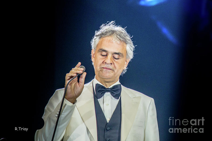 Andrea Bocelli Photograph - Andrea Bocelli in Concert #38 by Rene Triay FineArt Photos