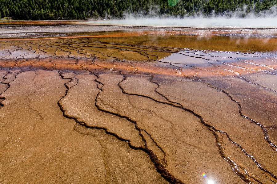 Grand Prismatic Spring in Yellowstone National Park #38 Photograph by Alex Grichenko