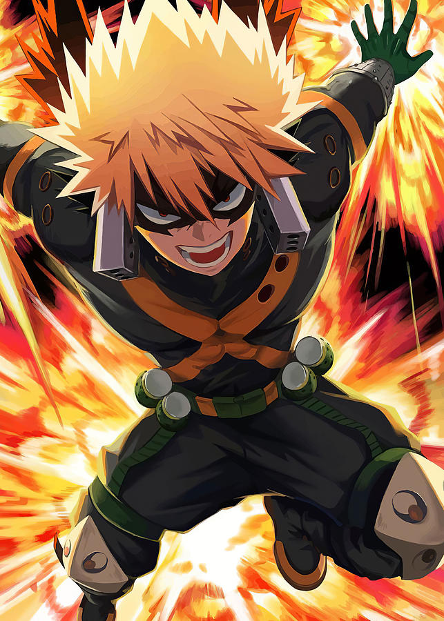 Manga Anime Hero Academia My Hero Academia Digital Art by Cheadle Bell