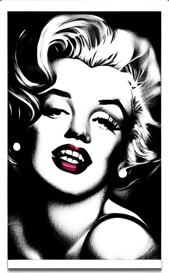 Marilyn Monroe #38 Digital Art by Generational Images - Fine Art America