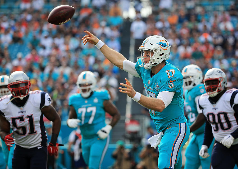 New England Patriots v Miami Dolphins #38 Photograph by Mike Ehrmann