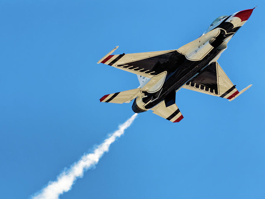 The U.S.A.F. Thunderbirds #38 Photograph by Ron Dubin