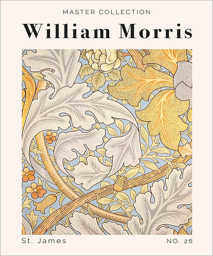 William Morris Painting by Noureddine Laaroussi - Fine Art America