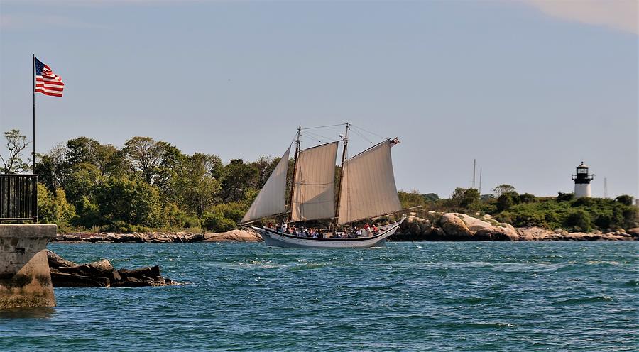 -38th Annual Gloucester Schooner Festival, Gloucester MA  Photograph by THERESA Nye