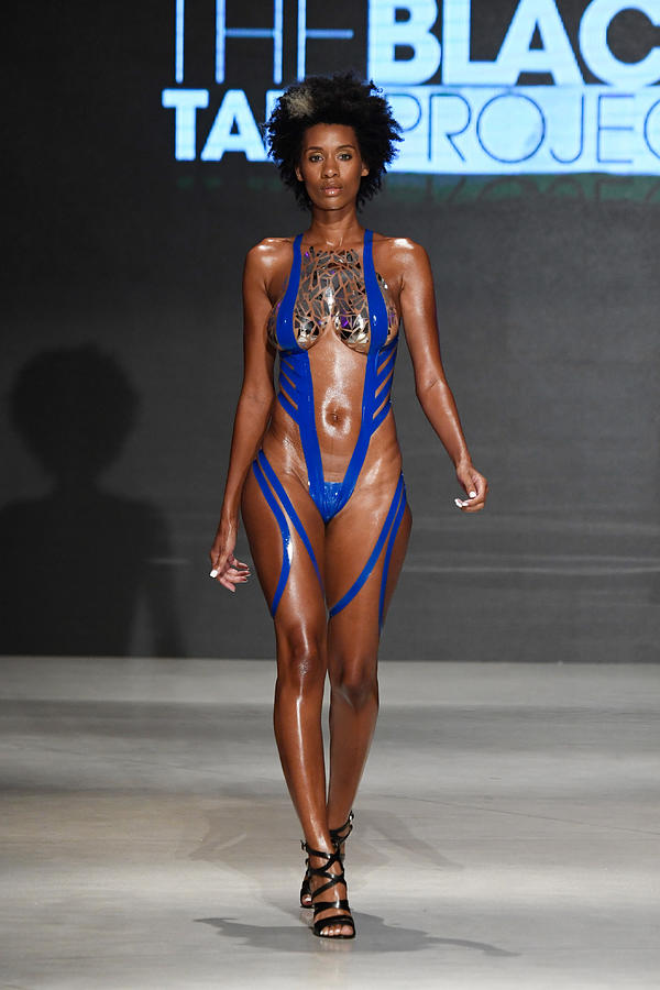 Black Tape Project At Miami Swim Week Powered By Art Hearts Fashion Swim/Resort 2018/19 #39 Photograph by Arun Nevader