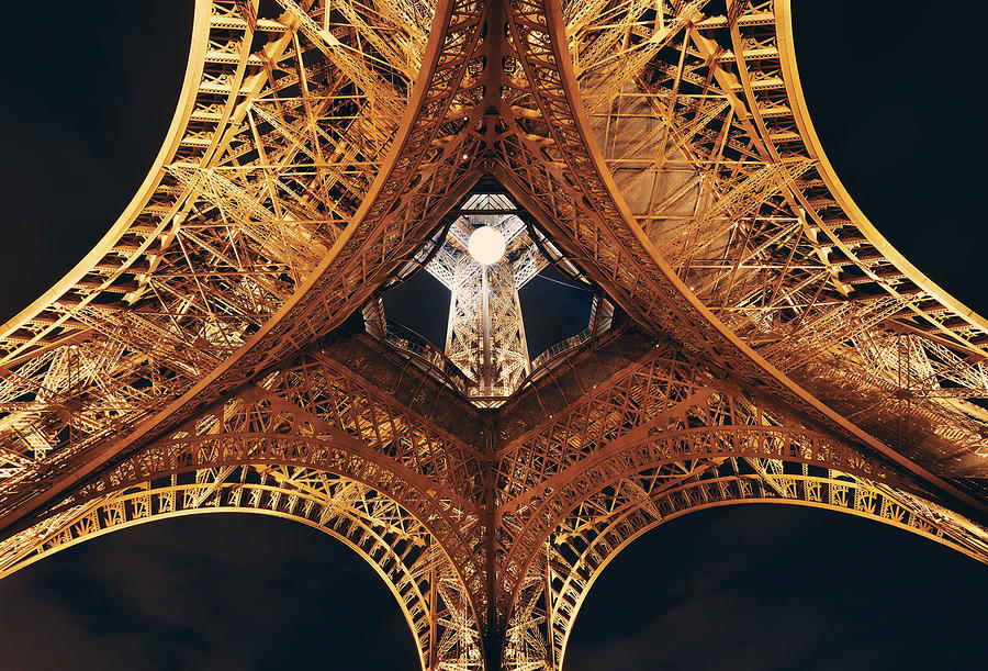 Paris Photograph - Eiffel Tower  #39 by Songquan Deng