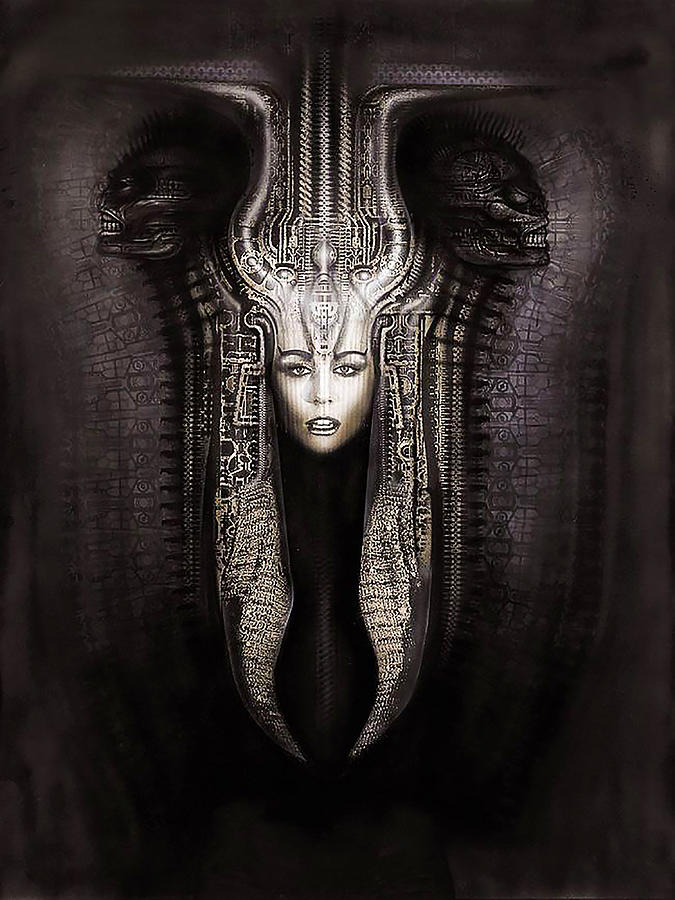 Hans Ruedi Giger Painting by Emma Ava - Fine Art America