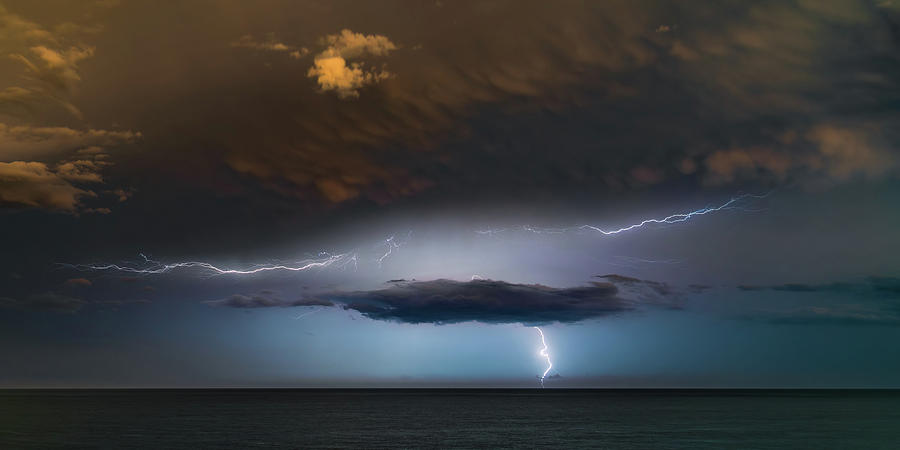 Lightning Storms Mazatlan Mexico #39 Photograph by Tommy Farnsworth