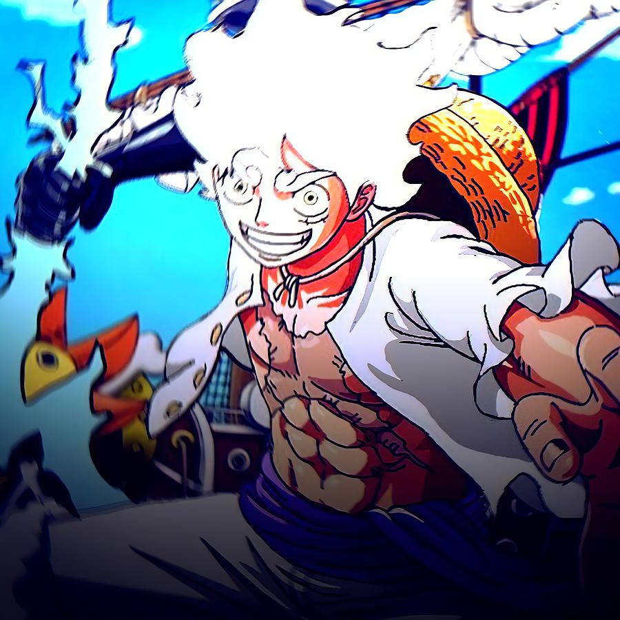 Luffy Gear 5 Digital Art by Nguyen Hai - Fine Art America