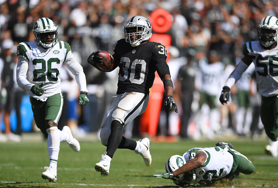 New York Jets v Oakland Raiders #39 Photograph by Thearon W. Henderson