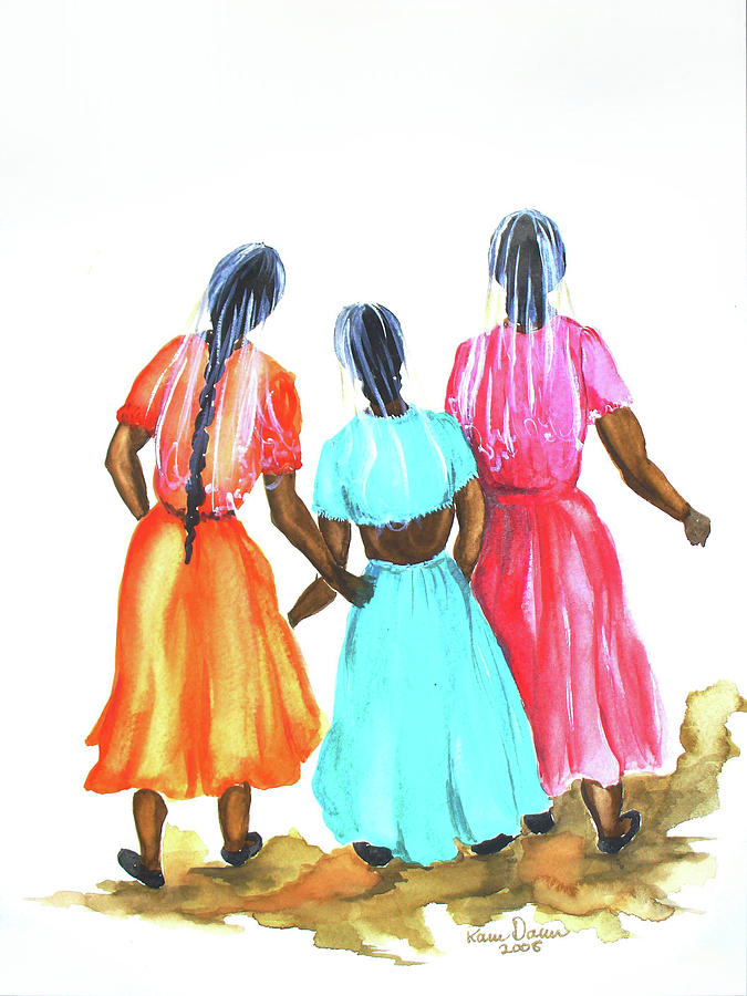 3bff Painting by Karin  Dawn Kelshall- Best