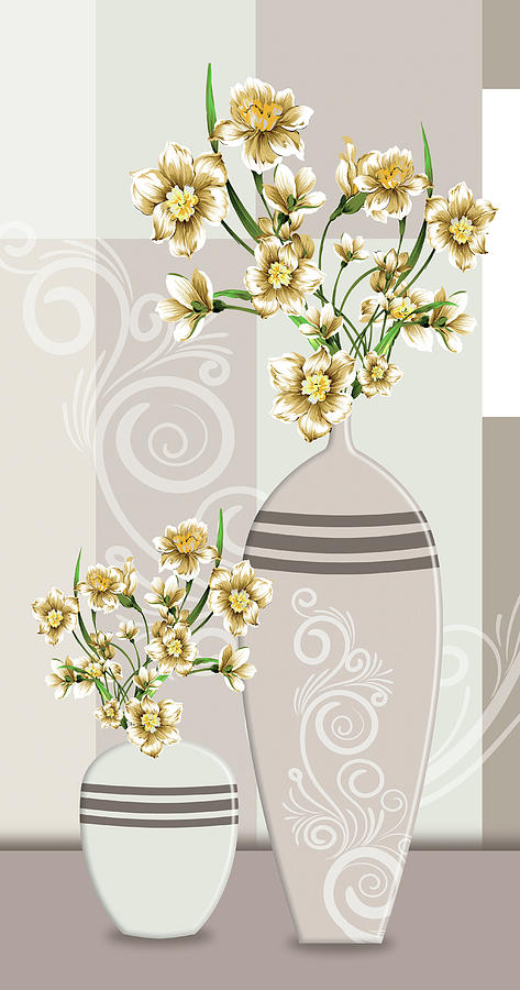 vases Home Decor Three-Dimensional Flower Ceramic Vase Home