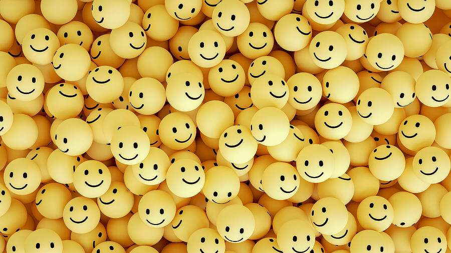3D Emoji with Smiley Face Photograph by Akinbostanci